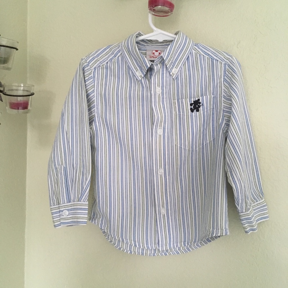 ❤️Disney boys button down shirt